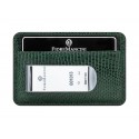 Baionetta/Credit Card Wallet - Lizard Green (Argentum)